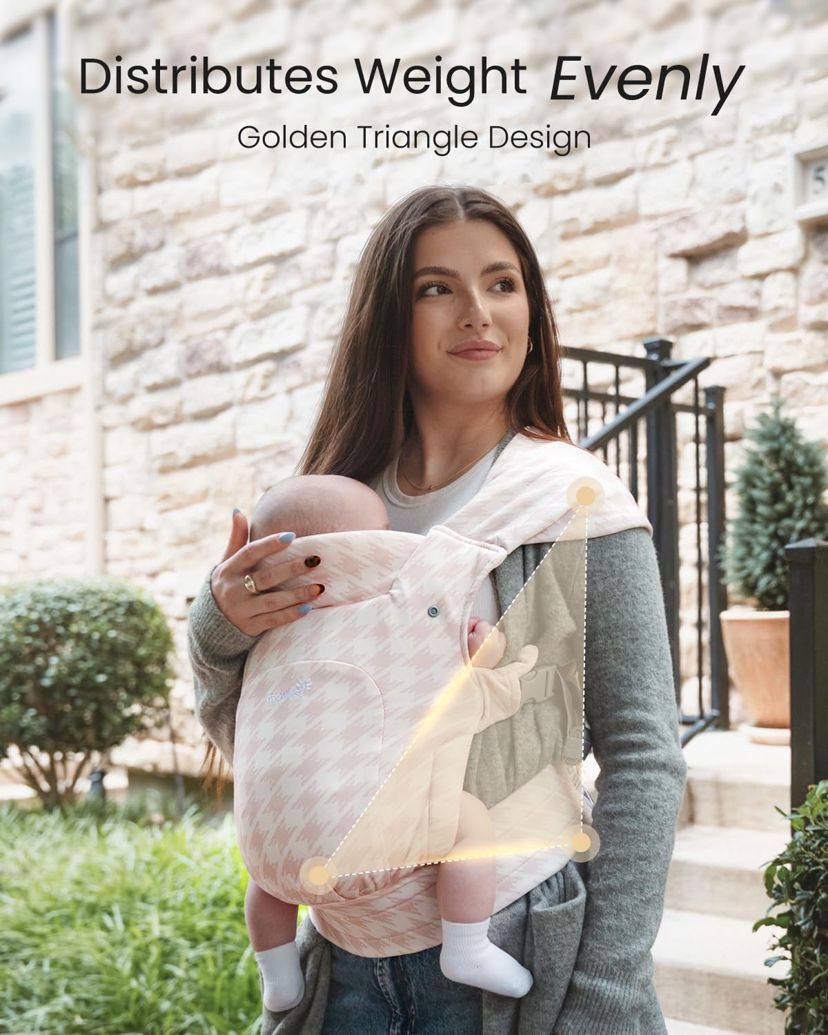 GROWNSY EVA waist cushion lumbar support reduces back strain