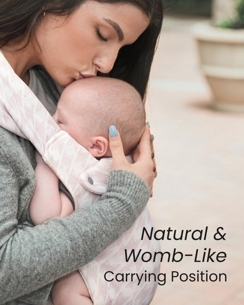 GROWNSY tweed pink design makes a stylish newborn gift