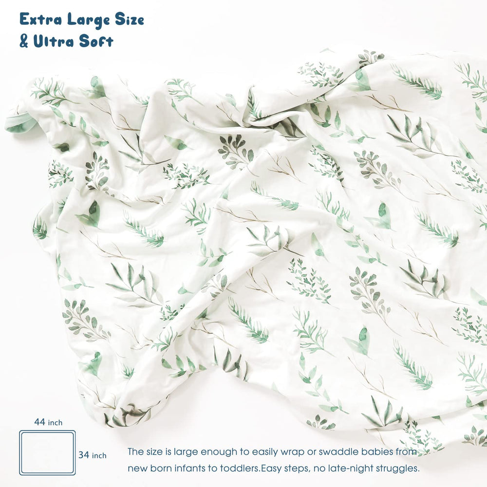 GRSSDER double-layer 34x44 blanket for versatile swaddling and playtime