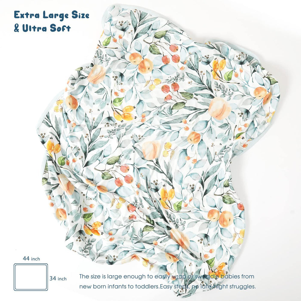 GRSSDER double-layer swaddle demonstrates extra warmth and versatility for all seasons.