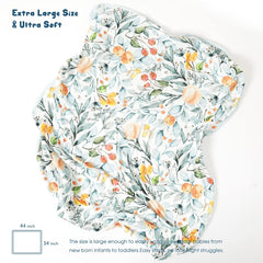 GRSSDER double-layer swaddle demonstrates extra warmth and versatility for all seasons.