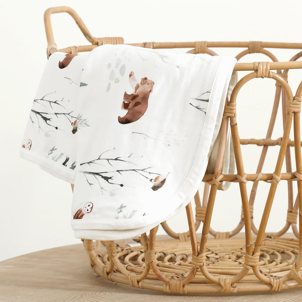 GRSSDER folded blanket as travel play mat