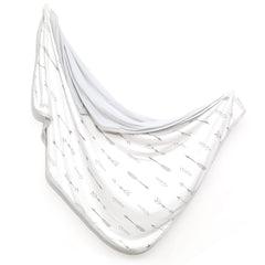 GRSSDER baby blanket jersey-knit closeup showing ultra-soft texture for sensitive skin.