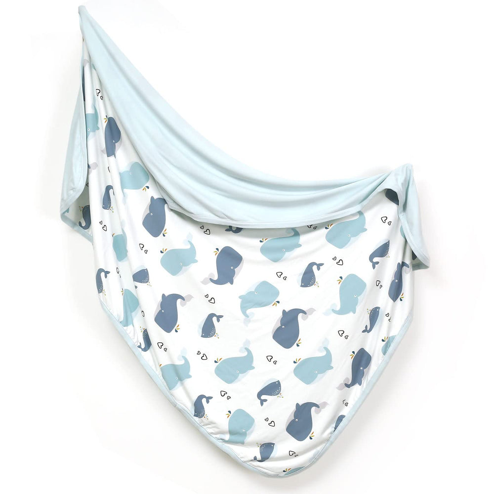 GRSSDER baby blanket soft jersey knit for gentle skin comfort