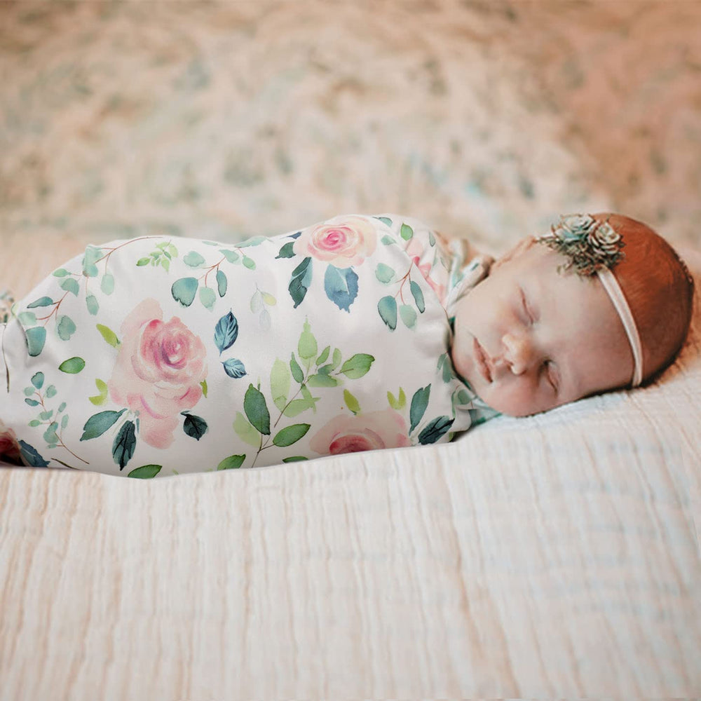 GRSSDER 34x44 blanket size supports swaddling and lay-flat use.