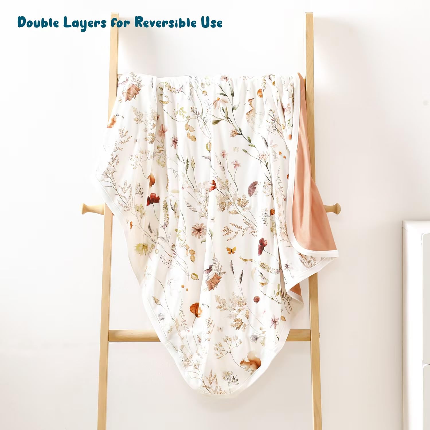 GRSSDER Baby Swaddle Blanket two-pack packaging highlights convenient set for parents.