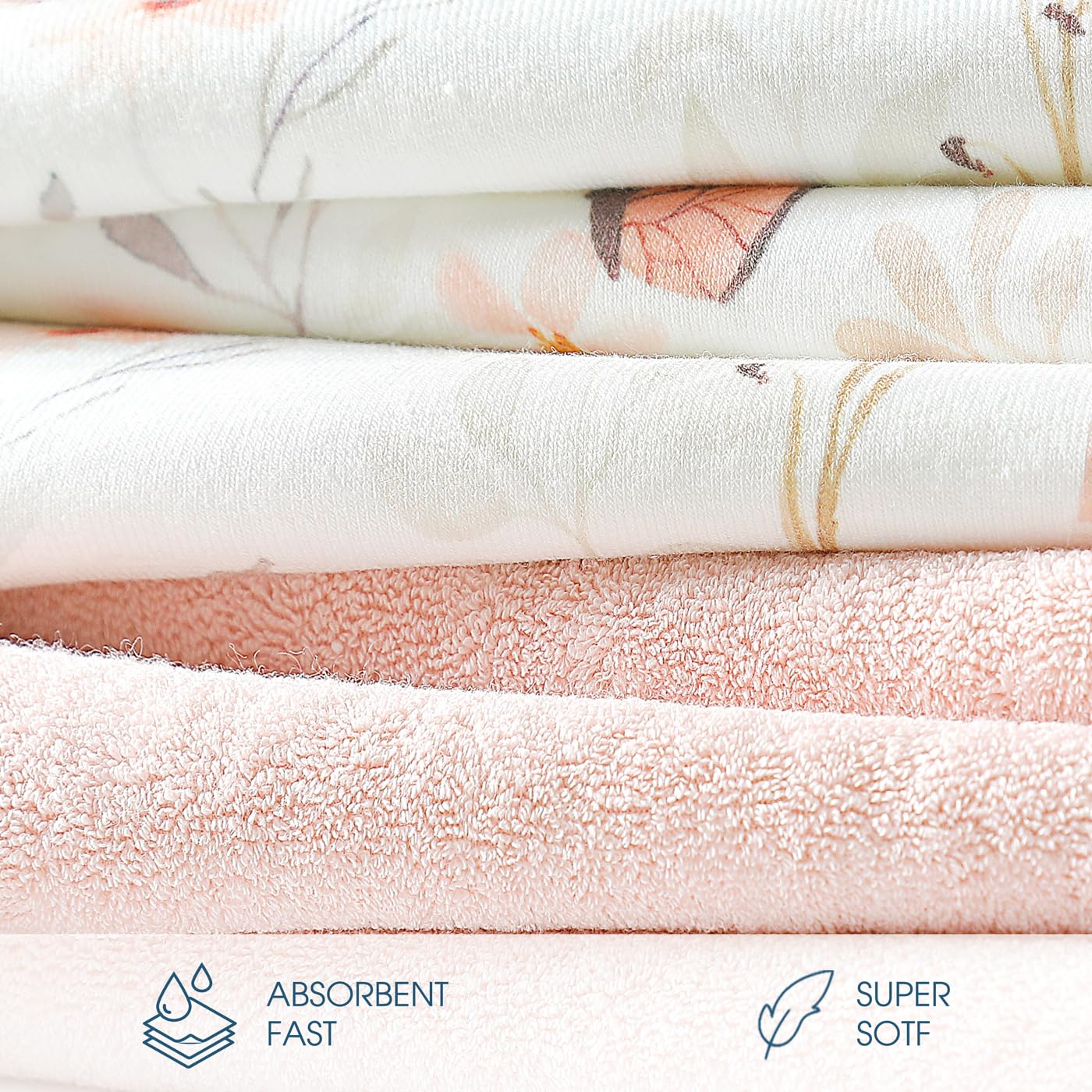 GRSSDER gift-ready towel set ideal for baby showers and new parents