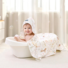 GRSSDER baby towel patterns are gender-neutral for playful bath time