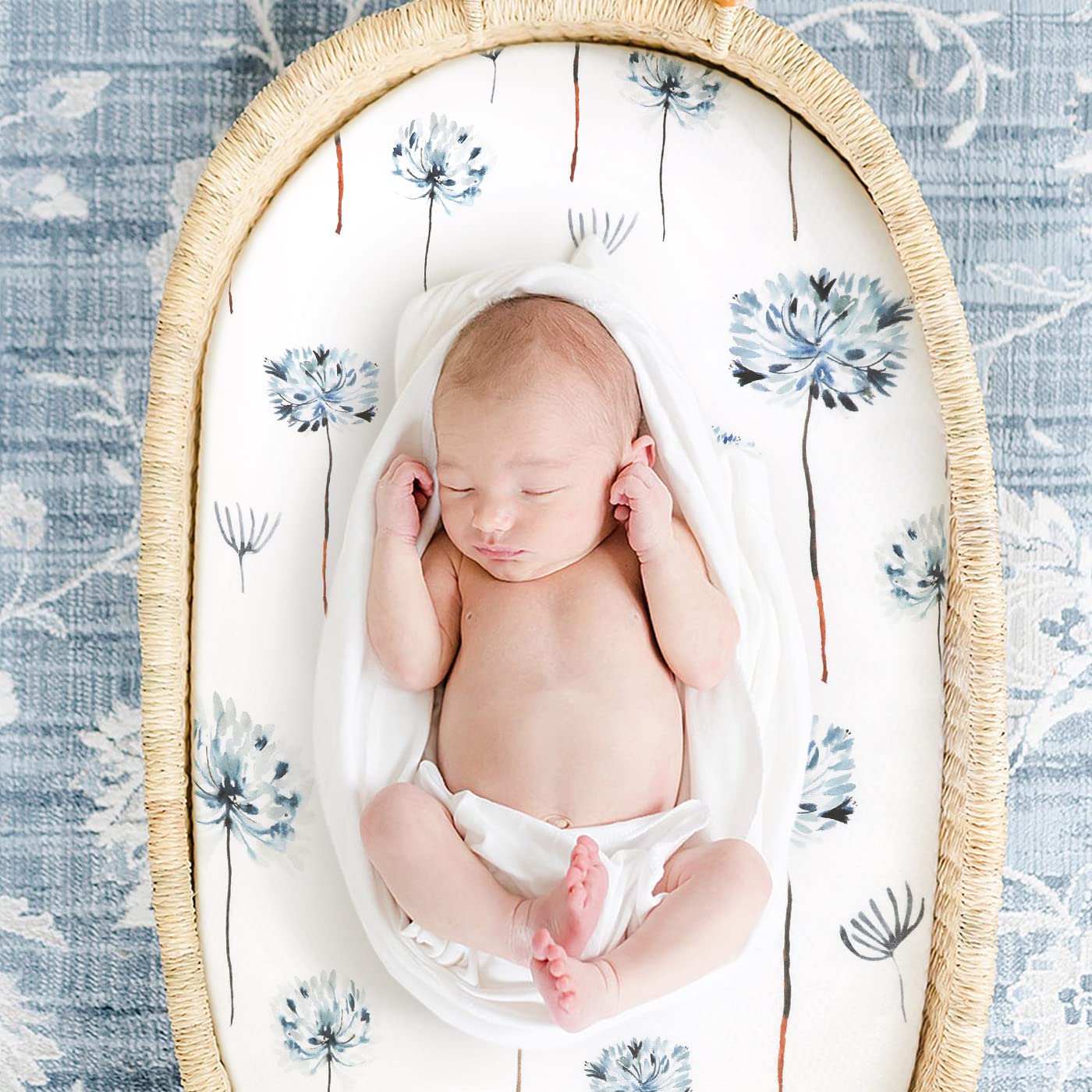 GRSSDER three-pack in navy blue provides quick changes and nursery coordination.