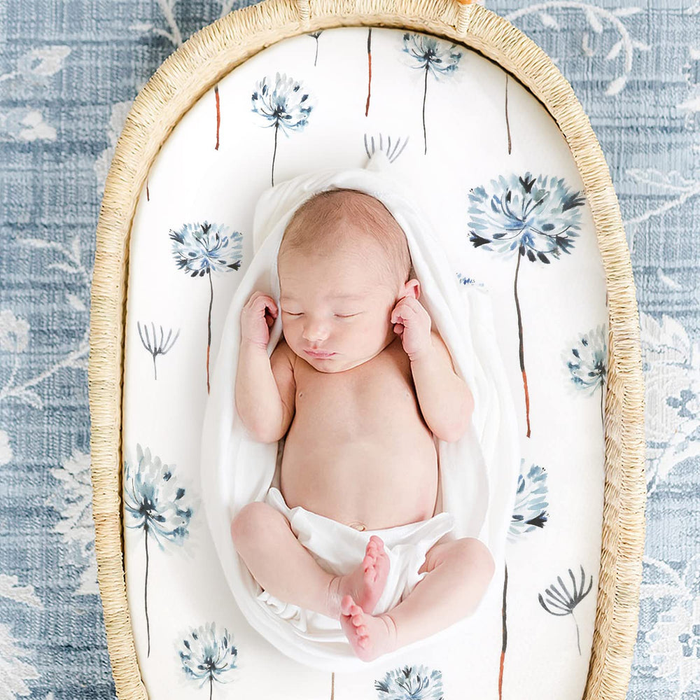 GRSSDER three-pack in navy blue provides quick changes and nursery coordination.