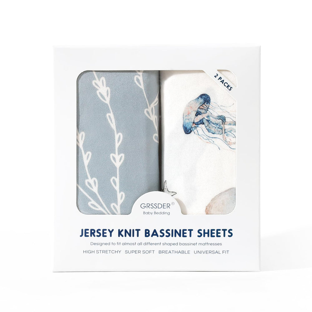 GRSSDER sheet elastic-band application image shows quick setup for busy parents.
