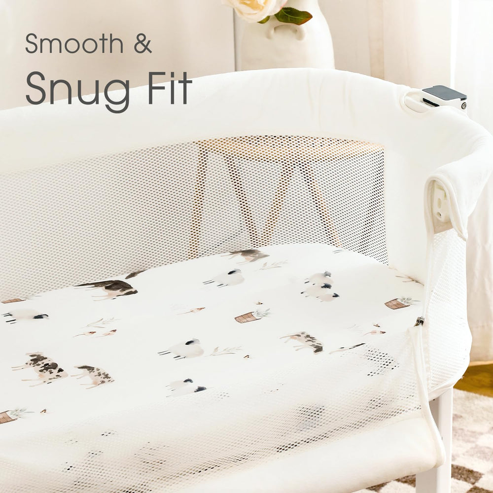 GRSSDER elastic-bottom secure-fit keeps sheets in place during night-time changes.