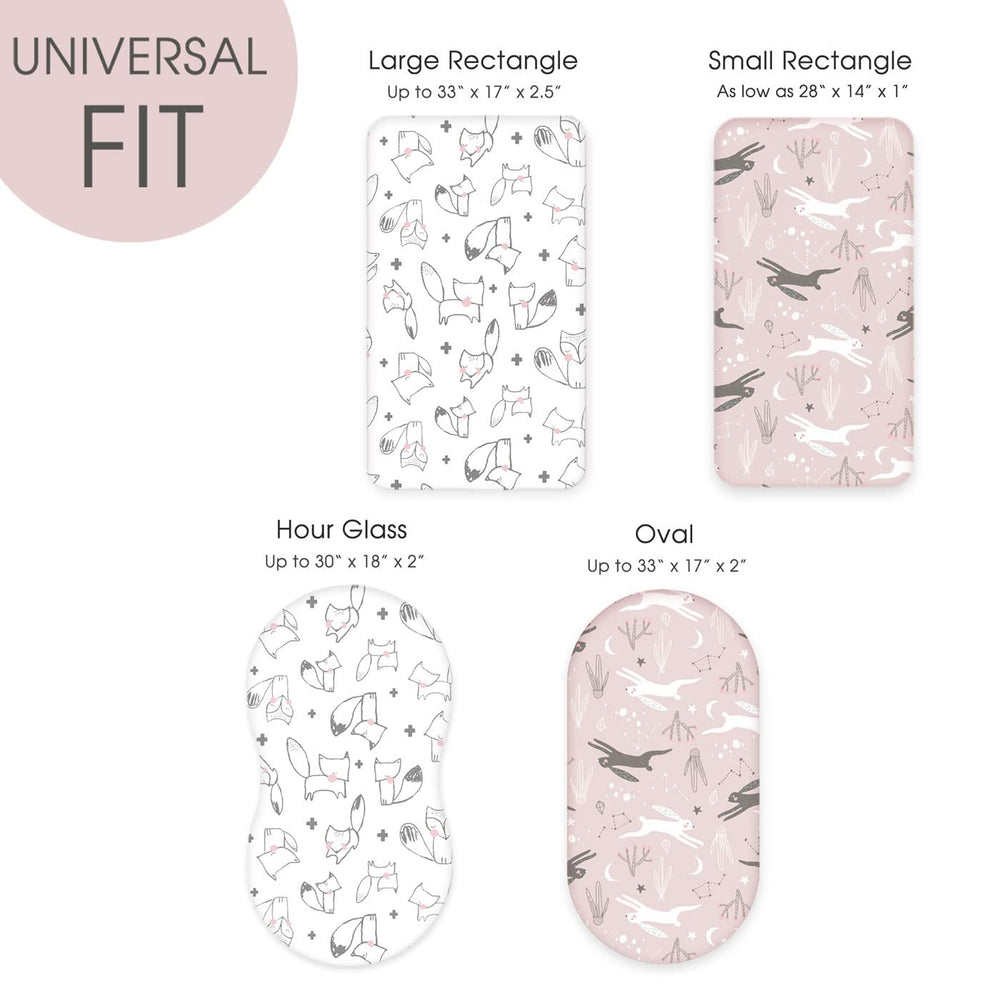 GRSSDER machine-washable bassinet sheets simplify nursery care.