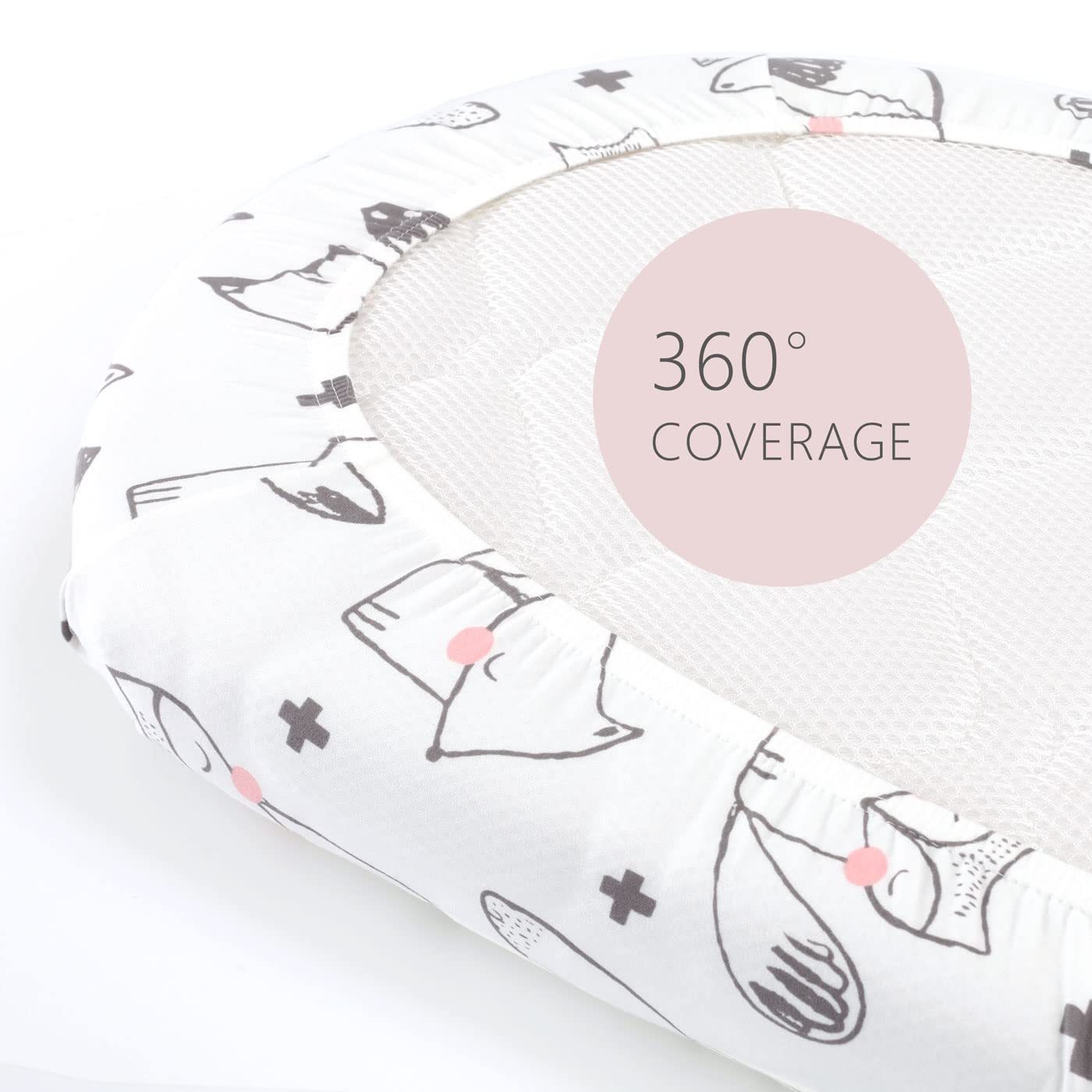 GRSSDER two-pack bassinet sheets offer convenient backups.