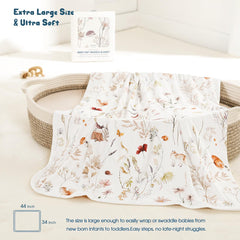 GRSSDER double-layer blanket 34x44 showcases warmth and versatility for year-round use