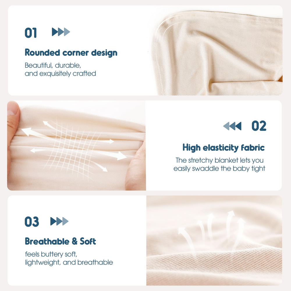 GRSSDER gender-neutral swaddle design pairs with outfits and photos.