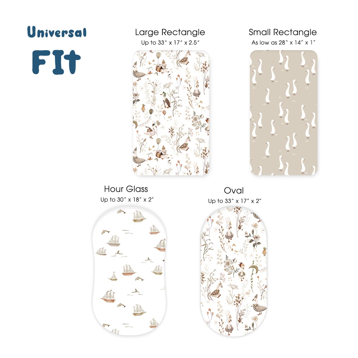 GRSSDER machine-washable bassinet sheets in laundry cycle.
