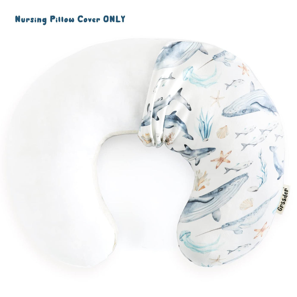 GRSSDER nursing pillow cover makes a thoughtful baby shower gift idea.