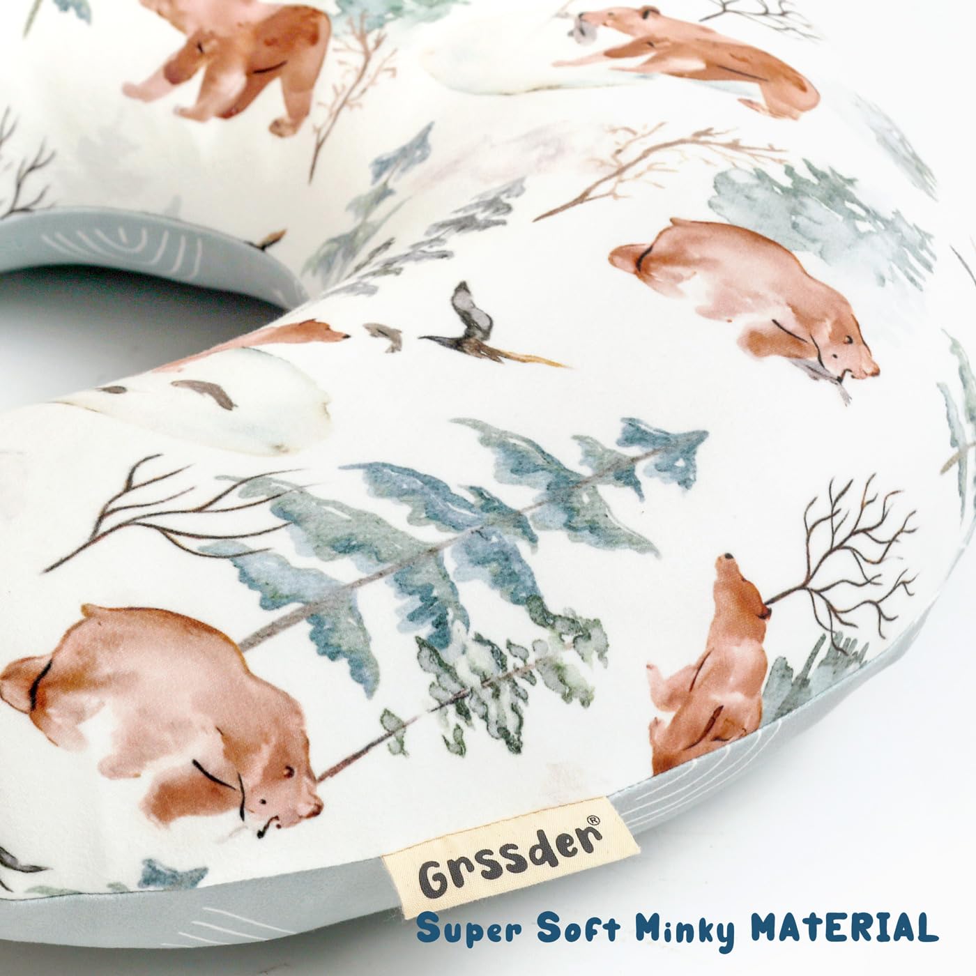 GRSSDER nursing pillow cover makes a thoughtful baby shower gift