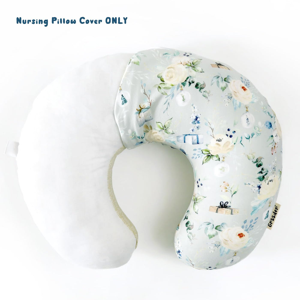 GRSSDER nursing pillow cover flora pattern adds nursery style