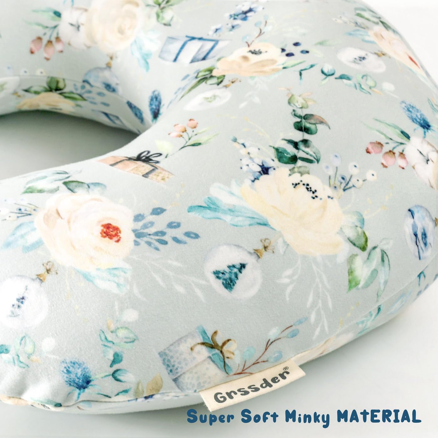 GRSSDER nursing pillow cover gift-ready packaging for baby shower