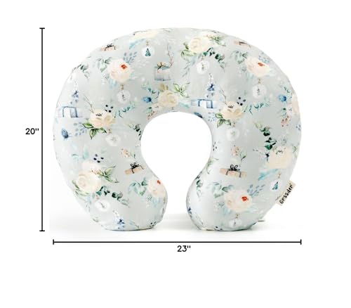 GRSSDER nursing pillow cover machine-washable for busy moms