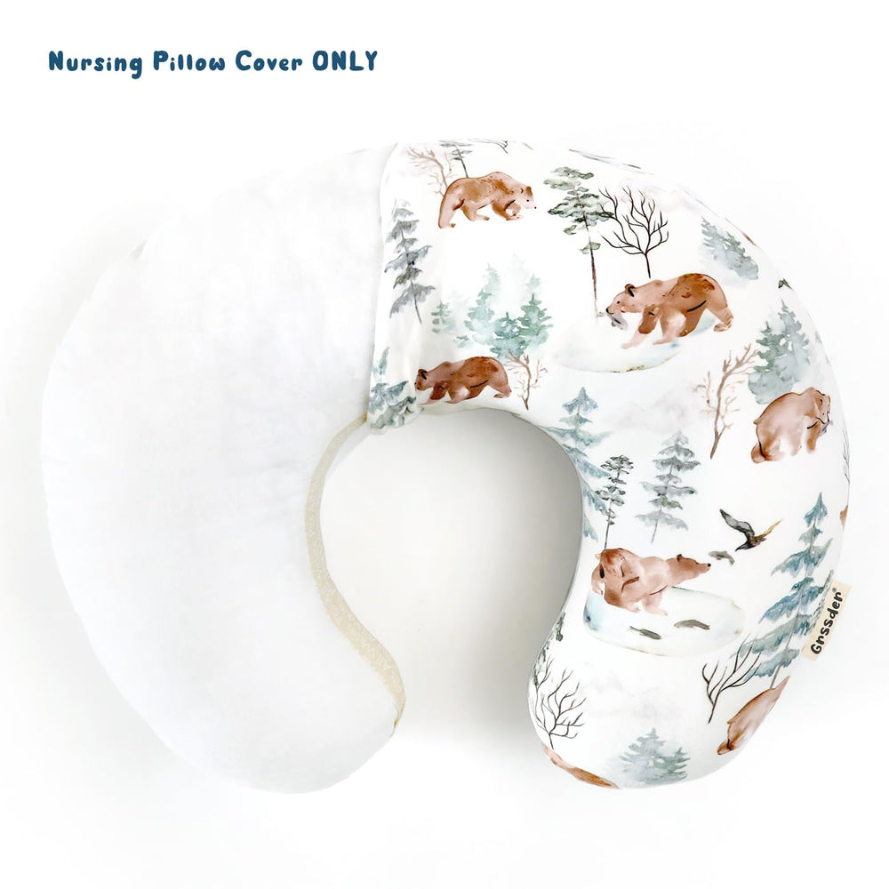 GRSSDER nursing pillow cover machine-washable and durable after many washes