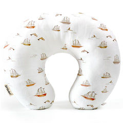 GRSSDER nursing pillow cover with sailboat pattern for stylish feeding moments.