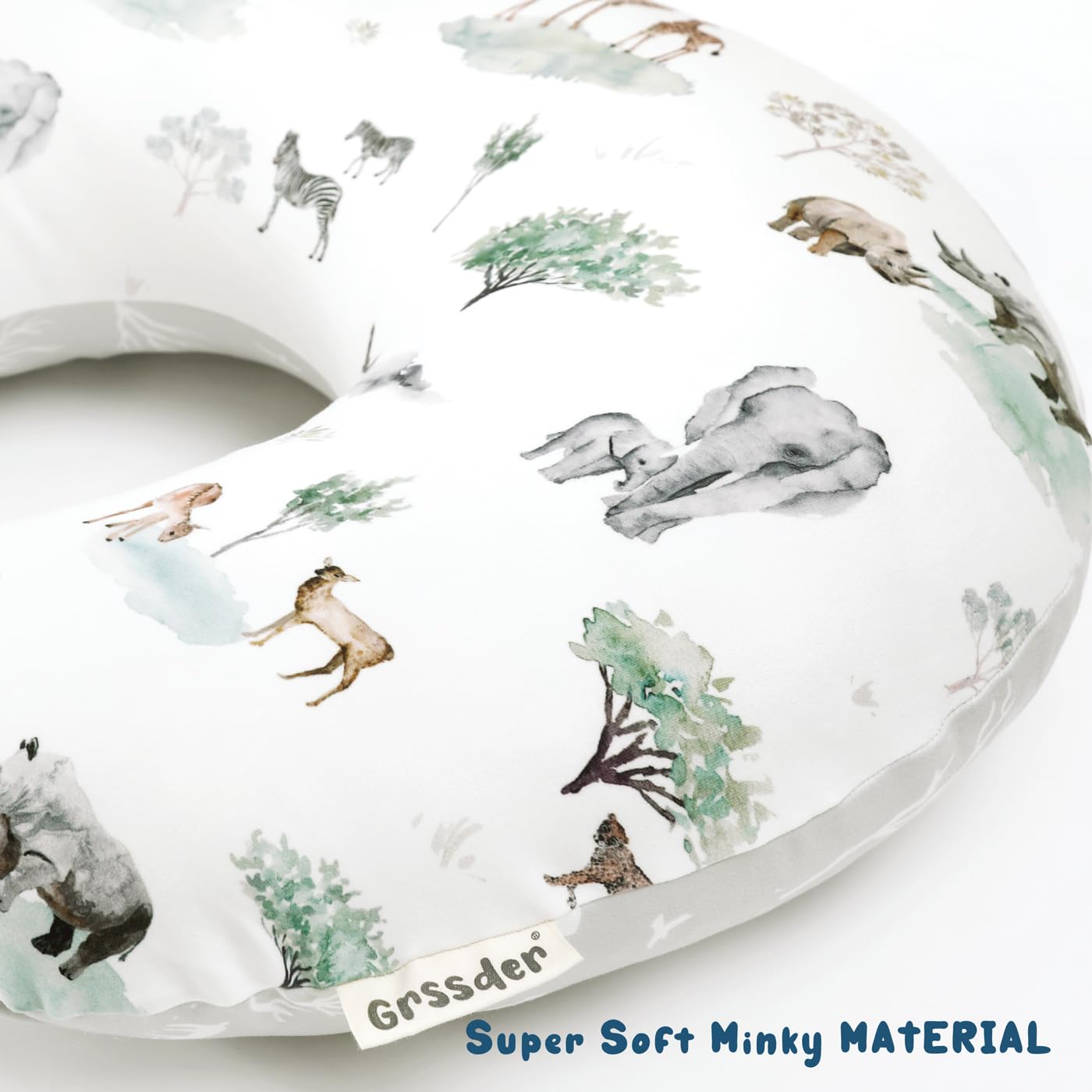 GRSSDER pillow cover defends against stains and cleans easily