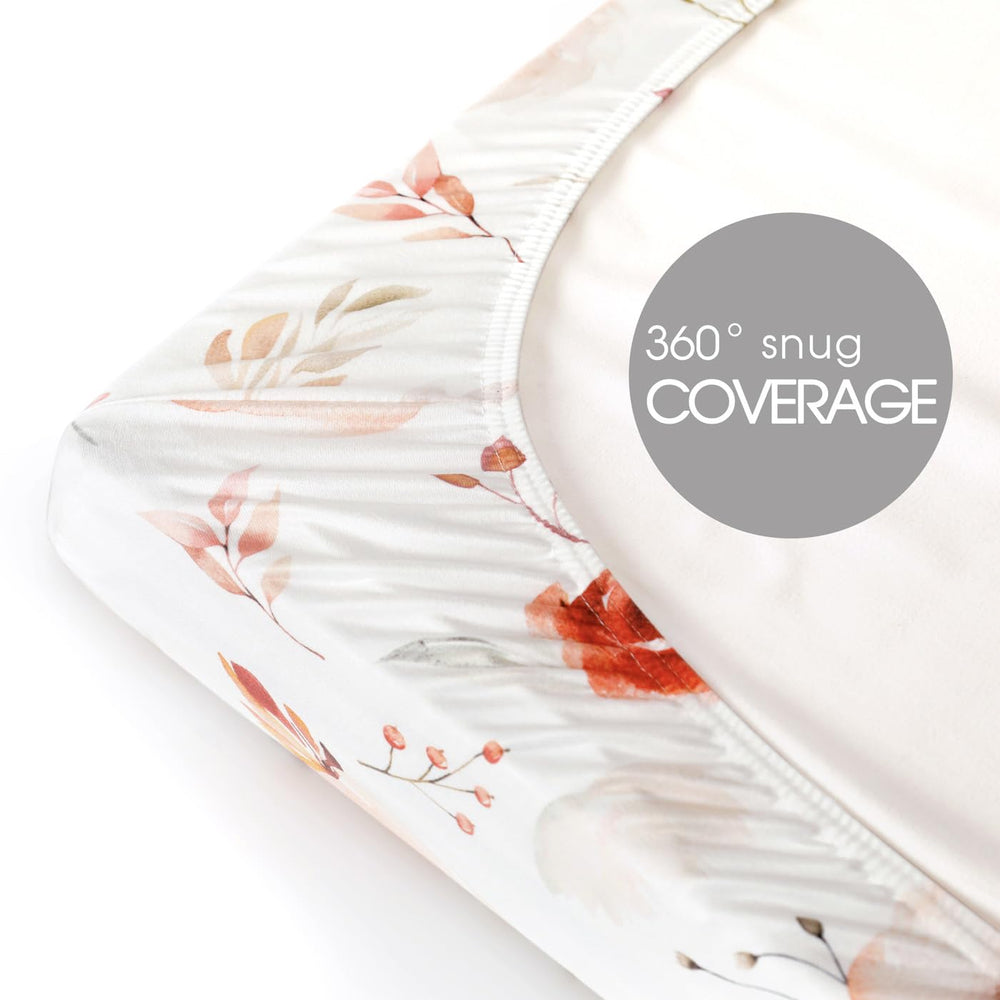 GRSSDER sheet set shown in use, keeping baby snug and settled.
