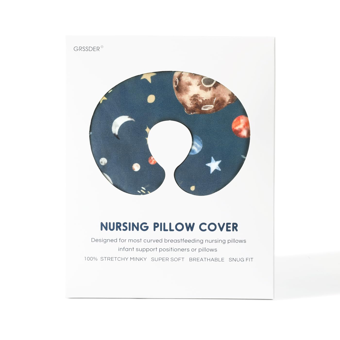 GRSSDER nursery aesthetic shot highlights gift-ready packaging and baby shower appeal