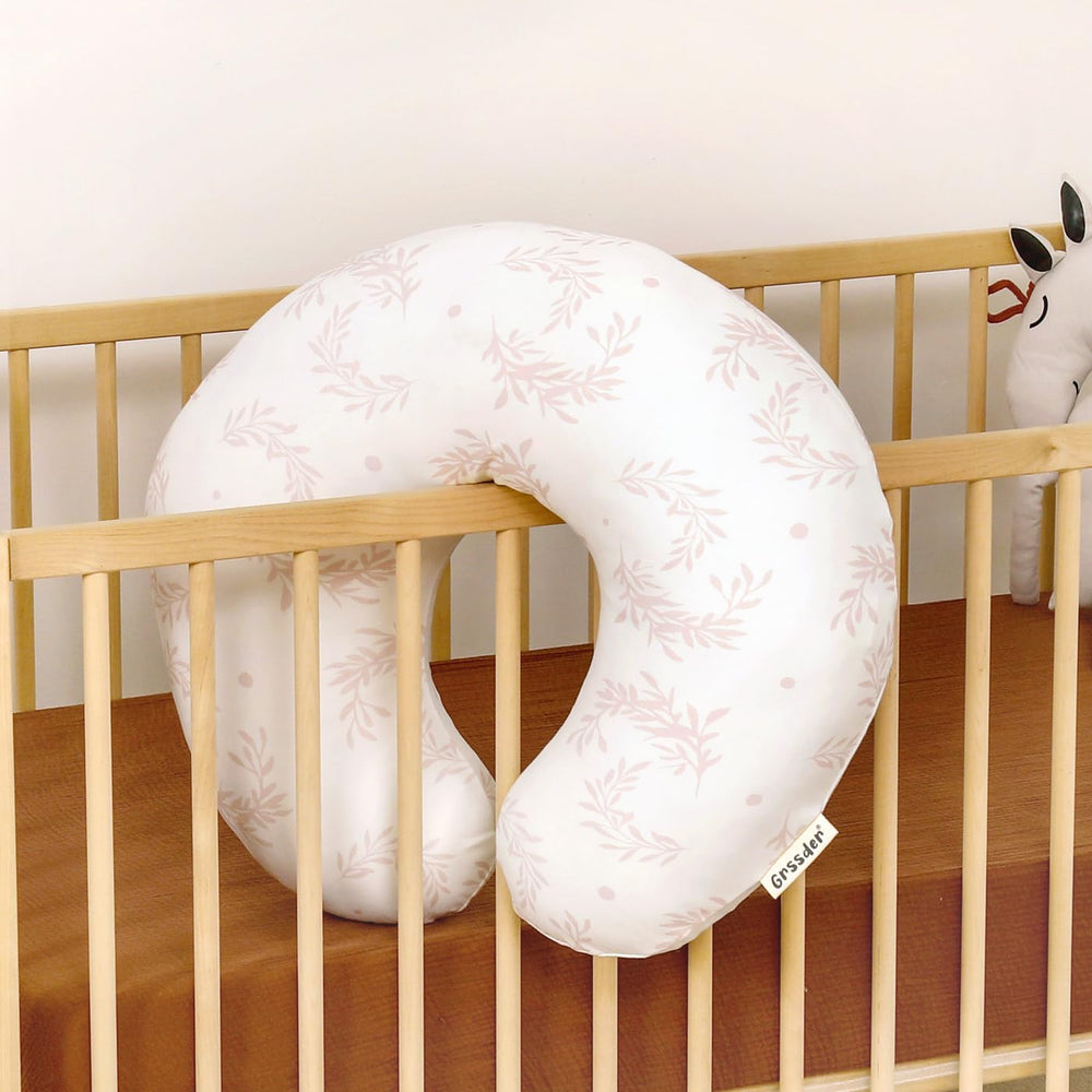 GRSSDER snug-fit design keeps pillow cover in place on most nursing pillows.