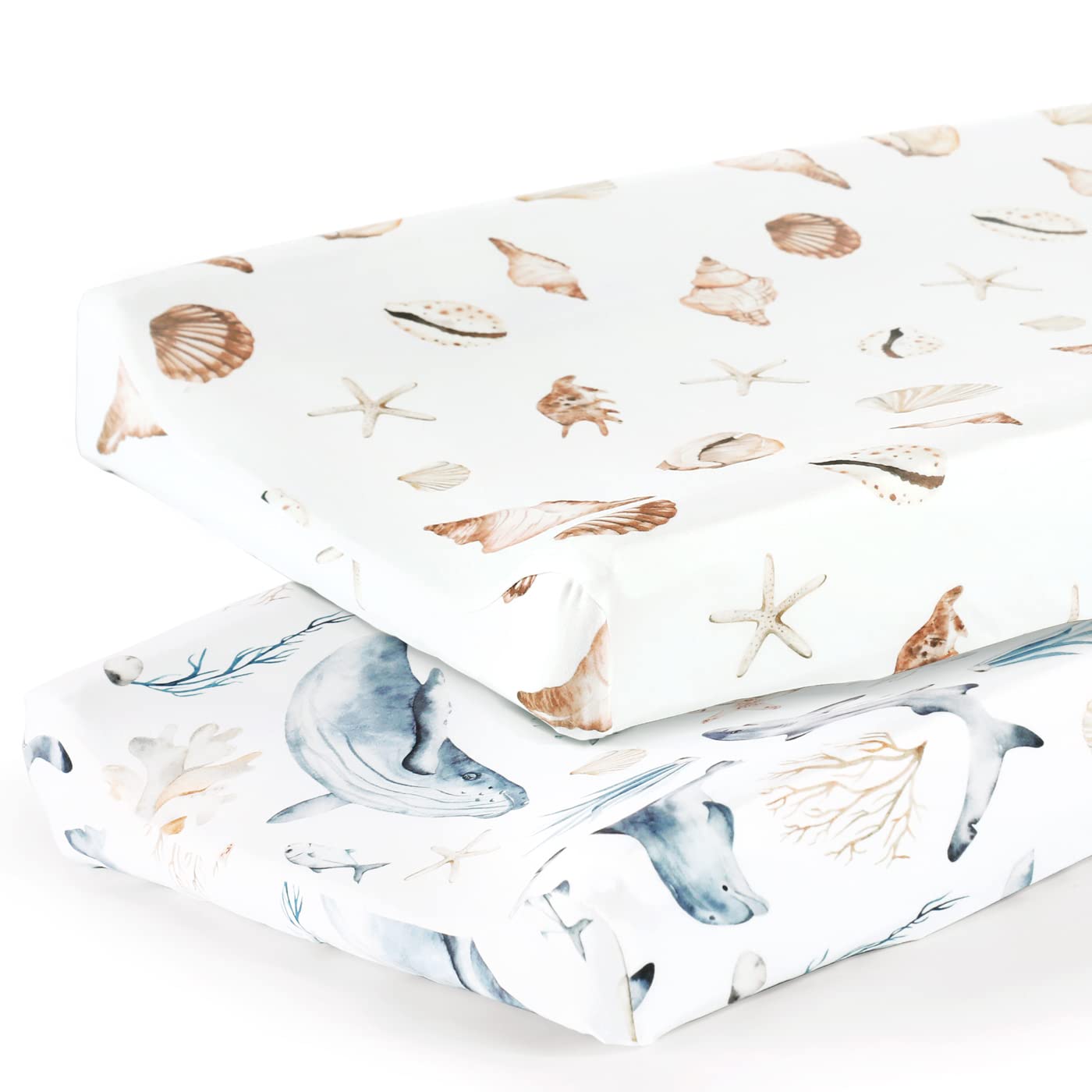 GRSSDER changing pad cover fabric close-up showing ultra-soft jersey knit for comfort