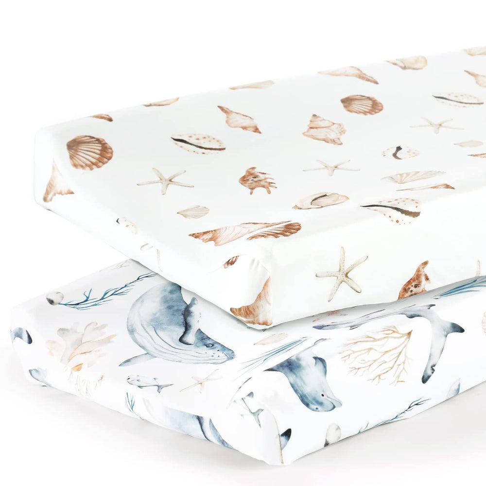 GRSSDER changing pad cover fabric close-up showing ultra-soft jersey knit for comfort