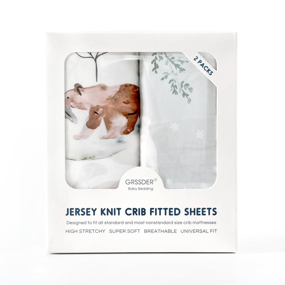 GRSSDER fitted sheets stay snug without slipping during bedtime.