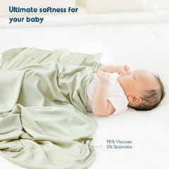 GRSSDER swaddle blanket multi-use nursing cover and stroller shield for outings.