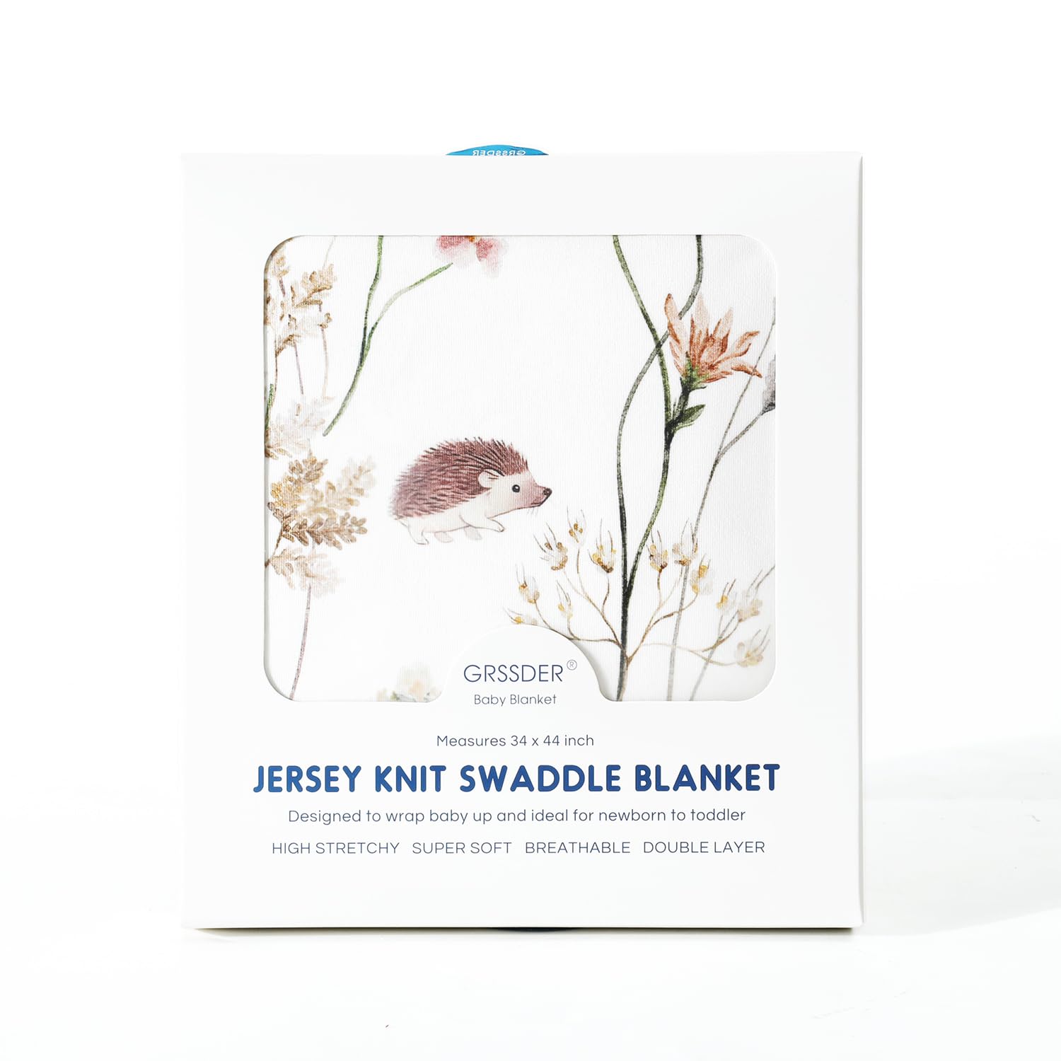GRSSDER swaddle blanket use sleep time improving snug, breathable comfort
