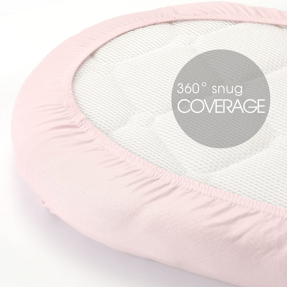 GRSSDER tee-shirt-like softness for gentle baby comfort in a sheet.