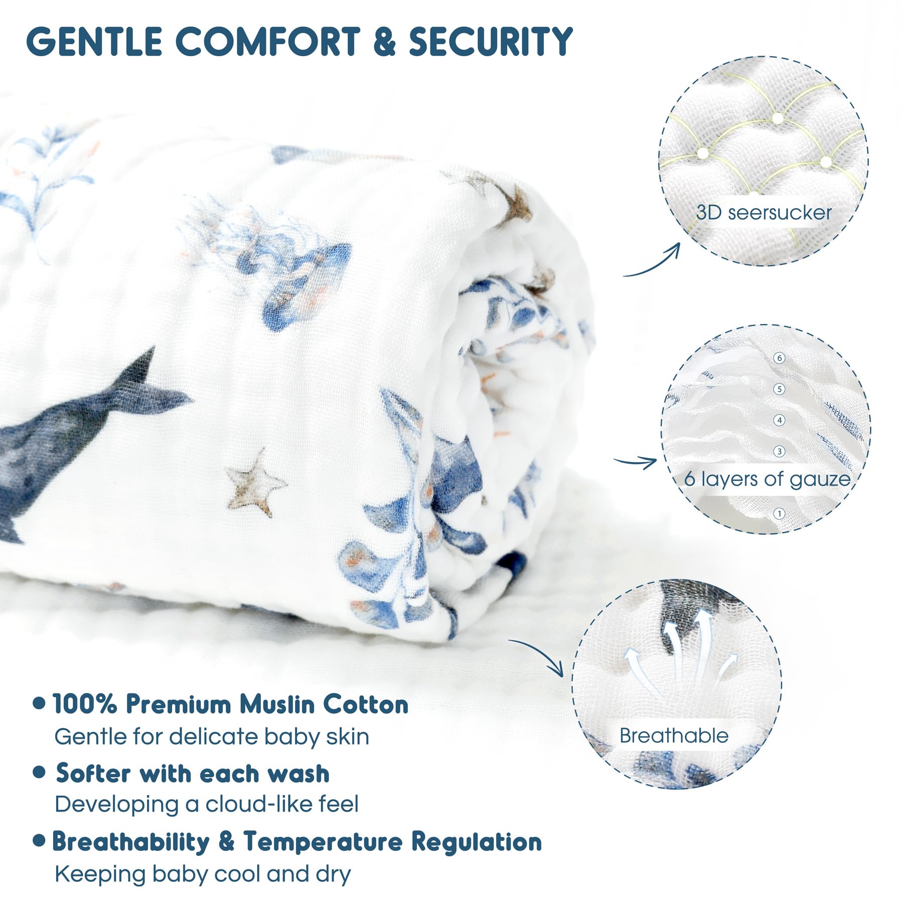 GRSSDER toddler swaddle wrap keeps baby warm after bath