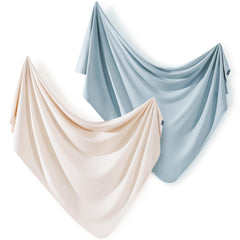 GRSSDER ultra-soft swaddle 33x44 fabric provides cozy newborn comfort.