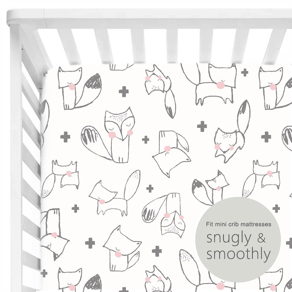 GRSSDER universal-fit 38x24x6 sheets fit standard pack n play mattresses securely.