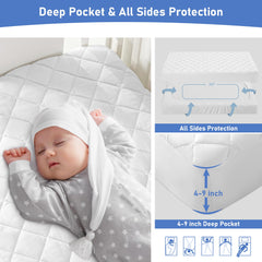 GRT impermeable back TPU layer seals in moisture to protect the mattress.
