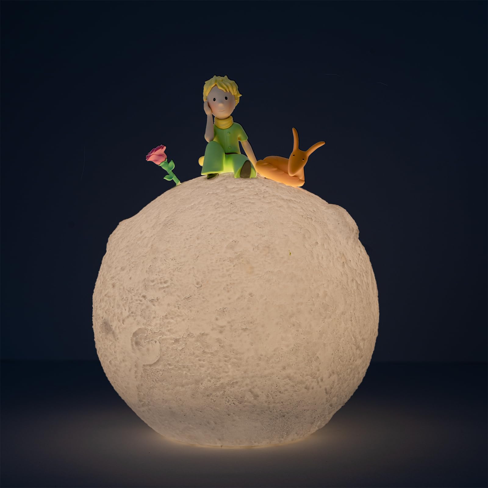 Grupo Erik The Little Prince lamp features fox accent for playful kids' room lighting.