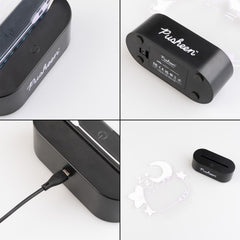 Grupo Erik Pusheen lamp battery compartment, accepts AAA batteries.