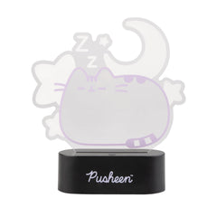 Grupo Erik Pusheen lamp side glow highlighting cute character silhouette.