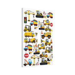 GSRLOD 1-gang switch cover with construction trucks for durable coverage