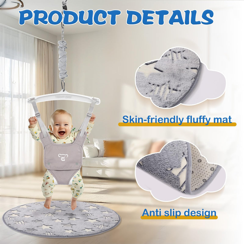 G TALECO GEAR adjustable chain close-up for growing babies and customizable height.