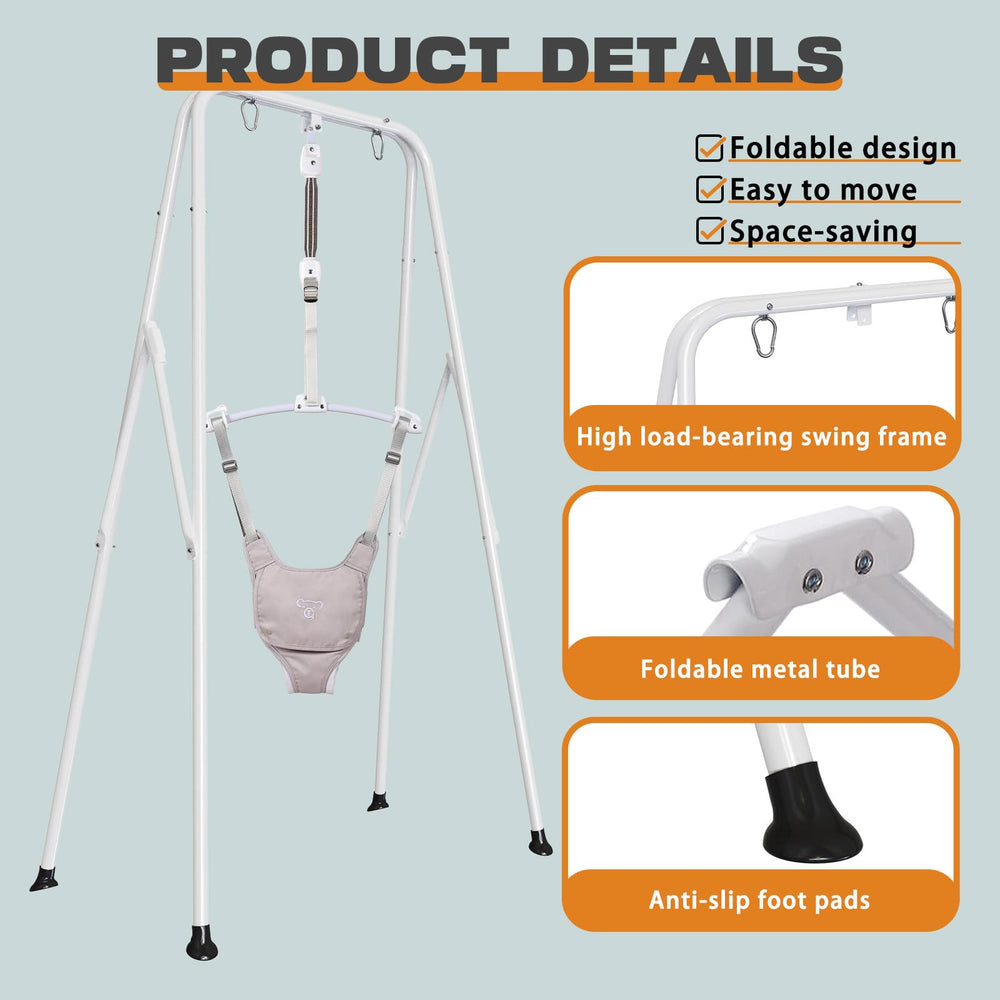 G TALECO GEAR adjustable seat belt enhances safety during swinging sessions