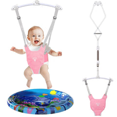 G TaleCo Gear baby jumper frame for safe doorway setup and engaging play.