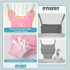 G TaleCo Gear portable baby jumper with carrying handle for travel ease.